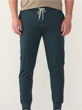 Vuori Men's Jogger Pants in Dark Teal